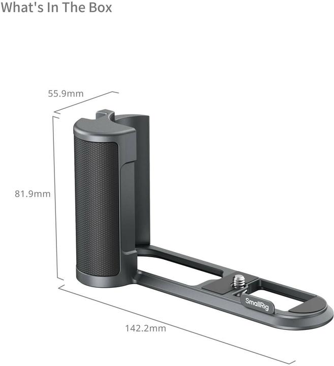 Produktbild SmallRig L-Shape Mount Plate with Handle for Leica Q3 4568 (Griff)
