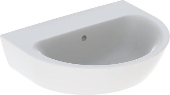 Produktbild Geberit Renova Waschtisch, ohne Hahnloch, mit Überlauf, Breite: 55cm (200 mm, 550 mm)