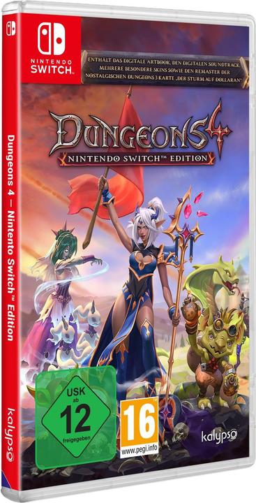 Actual product image Dungeons 4 - Deluxe Edition (Switch, EN)
