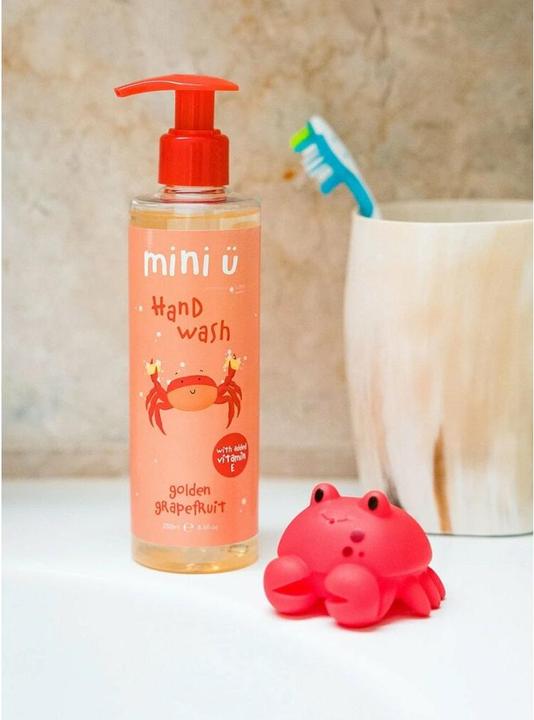 Immagine prodotto Mini U Lavaggio a mano al pompelmo dorato per bambini e ragazzi a base di ingredienti di origine naturale