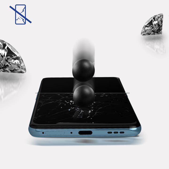 Actual product image 3MK Hardglass Max Lite screen protector (1 Piece, Oppo Reno 5 Pro 5G, Oppo Reno 5 F)