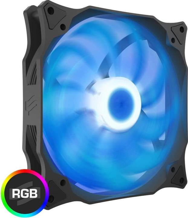 Produktbild Silentium PC Stella HP RGB 140 PWM Computergehäuse Ventilator (140 mm, 1 x)