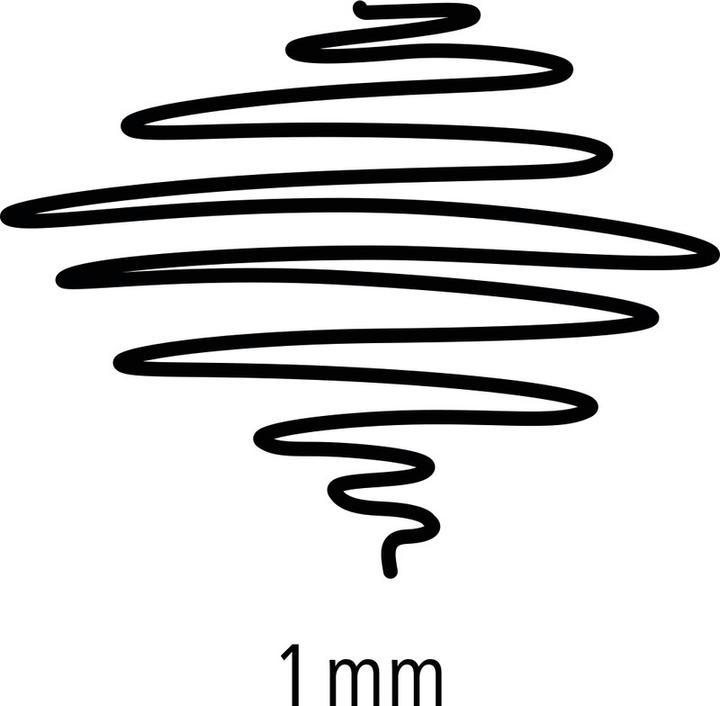 Actual product image Staedtler Lumocolor permanent (Black, 1 mm, 1 x)