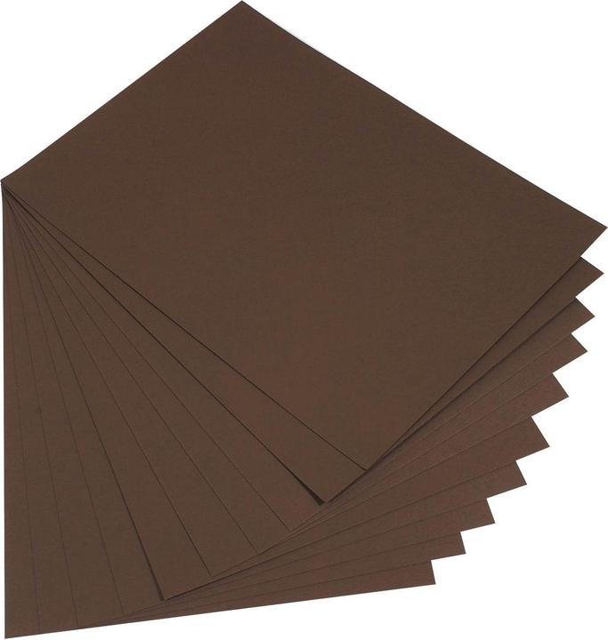 Produktbild Folia Fotokarton, (B)500 x (H)700 mm, 300 g/qm, dunkelbraun (300 g/m², 10 x)