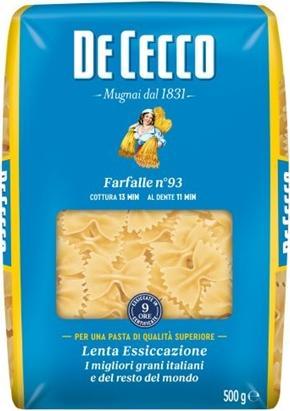 Image du produit De Cecco Farfalle Nr. 93 (500 g)