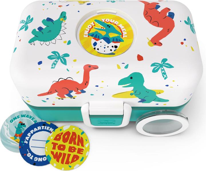 Actual product image Monbento Gram Graphic Dino children's lunch box