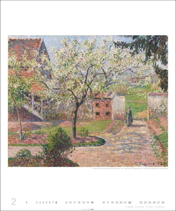 Produktbild Die schönsten Gärten des Impressionismus Edition Kalender 2026 (46 x 55 cm, Deutsch)