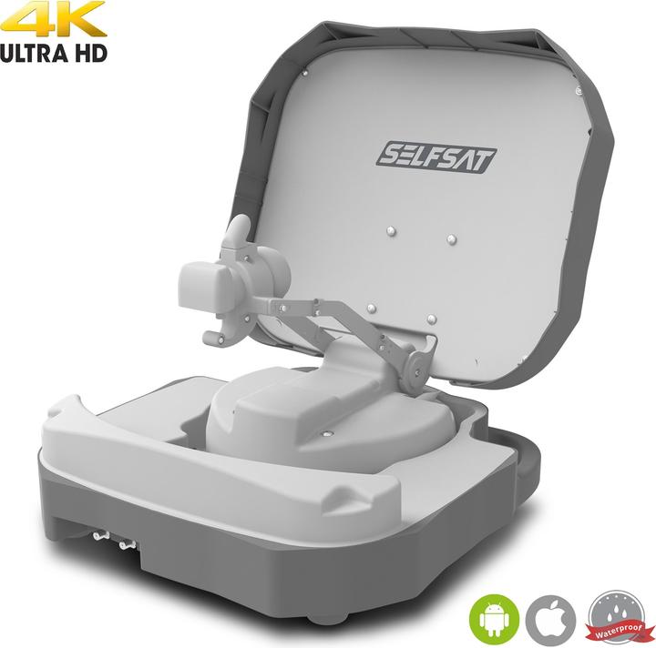 Immagine prodotto Selfsat Dispositivo mobile per roulotte (Antenna, 33.40 dB, DVB-S / -S2)