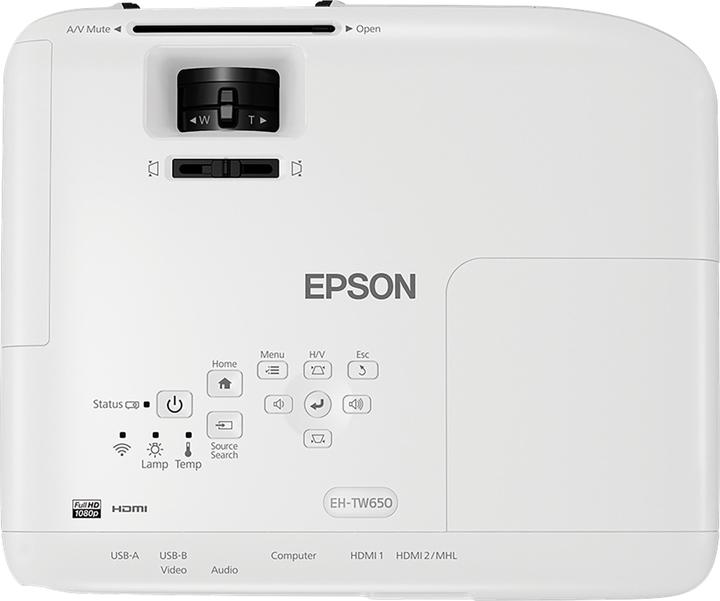 Produktbild Epson Eh-Tw610 (Full HD, 3000 lm, 1.02 - 1.23:1)