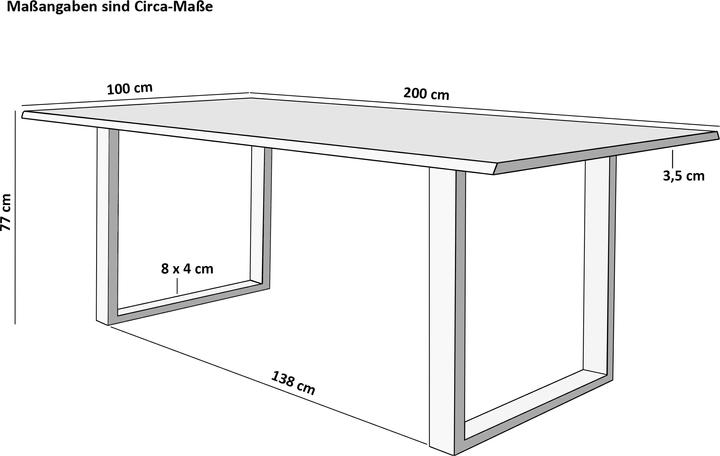 Actual product image SAM Liam (200 x 100 x 74 cm)