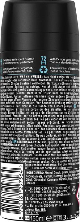 Actual product image AXE Bodyspray (Spray, 150 ml)