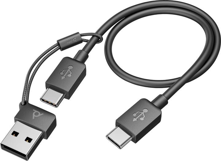 Actual product image Poly Voyager Focus 2 UC (Wireless, USB-A)