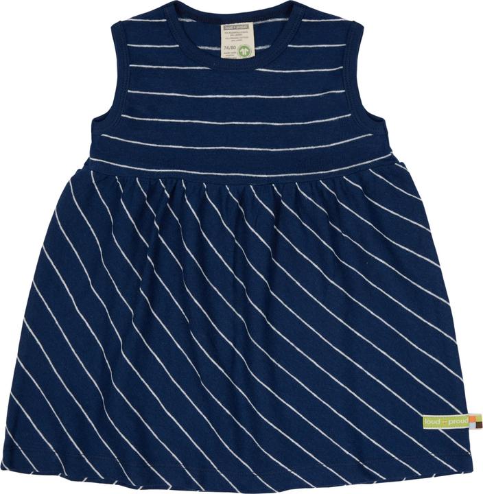 loud + proud Kleid Streifen mit Leinen (74)