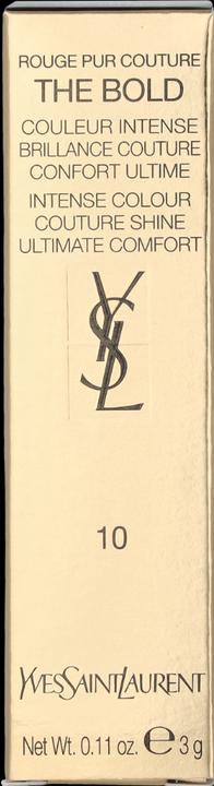 Actual product image Yves Saint Laurent Rouge Pur Couture The Bold Brazen Nude 10 (No. 10 - Brazen Nude)