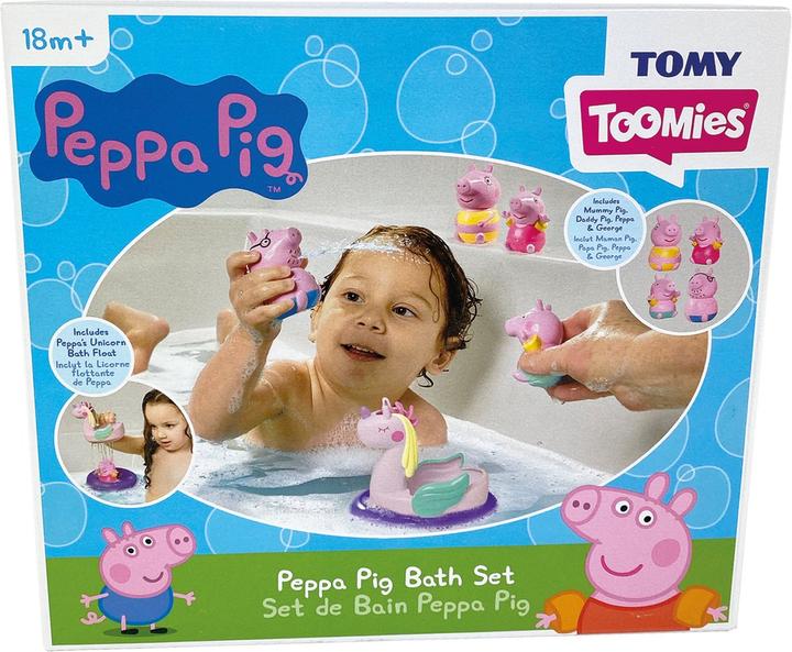 Productafbeelding Tomy Toomies Peppa Pig Badset