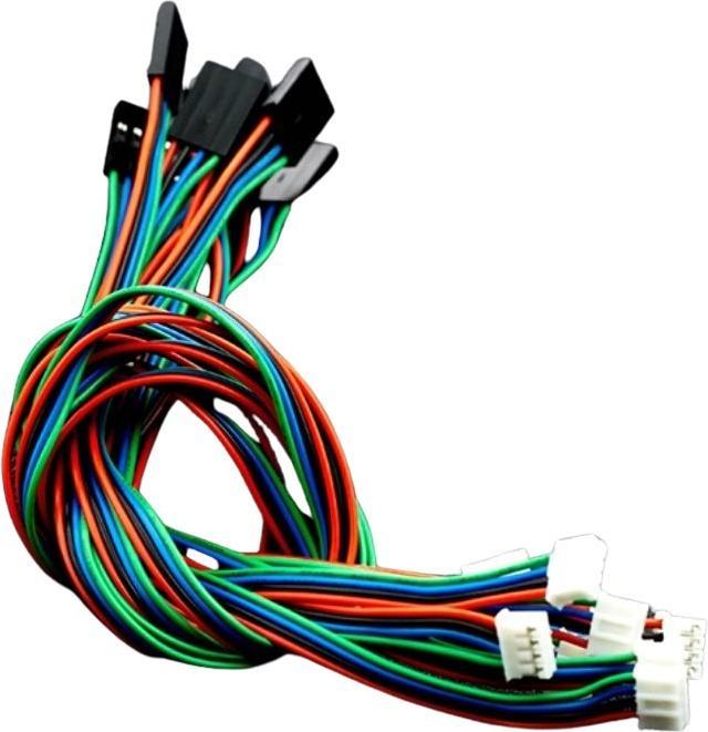 Actual product image DFRobot Gravity 4pin IIC/I2C/UART sensor cable for Arduino 10 pieces