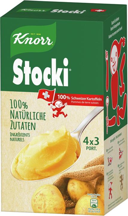 Actual product image Knorr Stocki 100% Natural Mashed Potatoes with Swiss Potatoes (440 g)