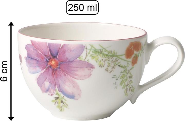 Immagine prodotto Villeroy & Boch Kaffee Obertasse Mariefleur Basic (250 ml, 6 x)