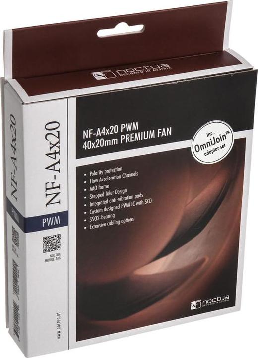 Immagine prodotto Noctua Nf-A4x20 Pwm (40 mm, 1 x)
