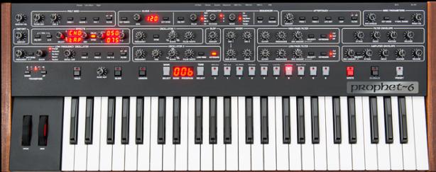 Produktbild Sequential Prophet 6 analoge synthesizer