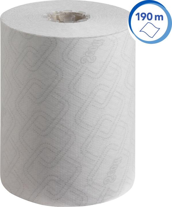 Productafbeelding Kimberly-Clark SCOTT Essential SLIMROLL Handdoek Wht (1 x)