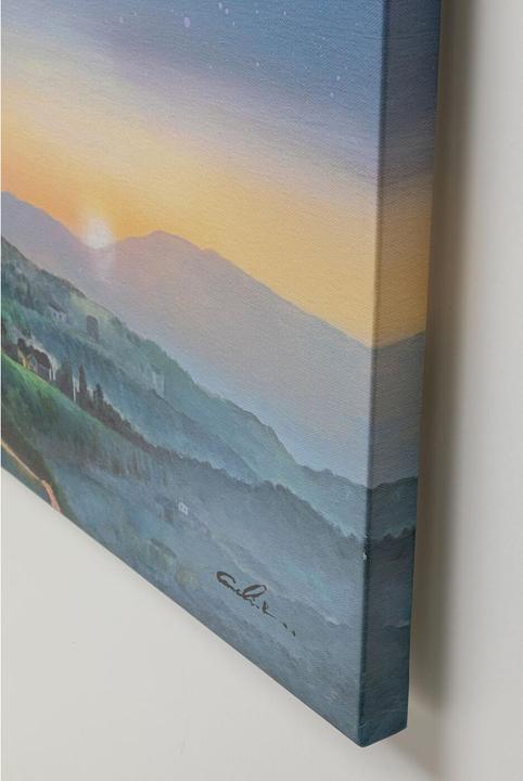 Produktbild Kare Design Leinwandbild Flying Elephant At Night 120x160cm (120 x 160 cm)