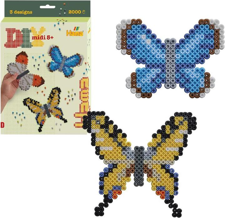 Produktbild Hama Bügelperlen Starter-Set midi Schmetterlinge