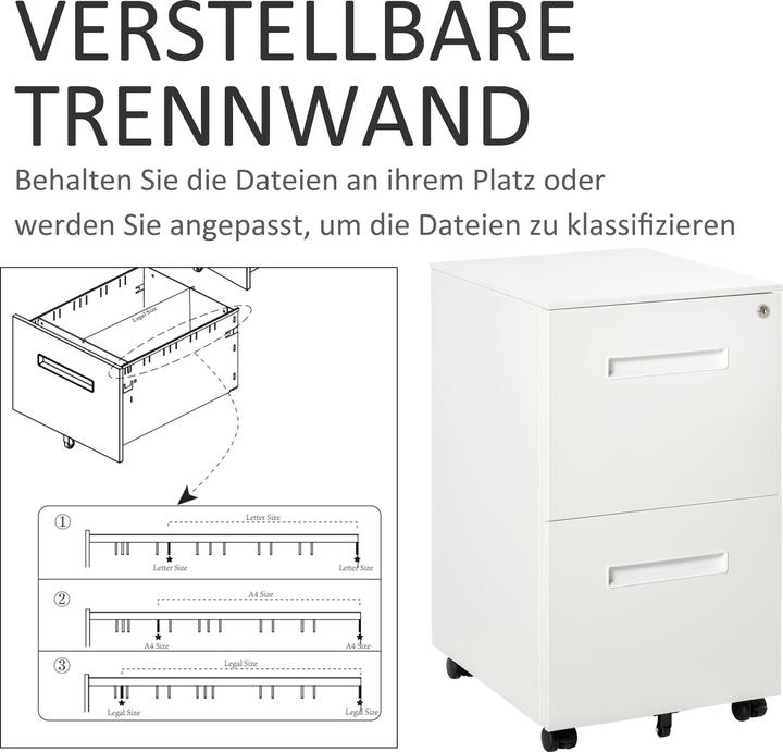 Actual product image Vinsetto Roll container (39 x 48 x 67 cm)