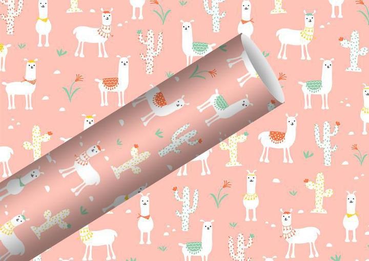 Braun + Company llama (Wrapping paper, 1 x)