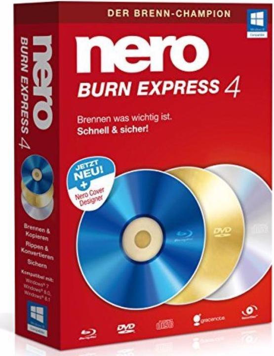 Produktbild Nero Burn Express 4 ML