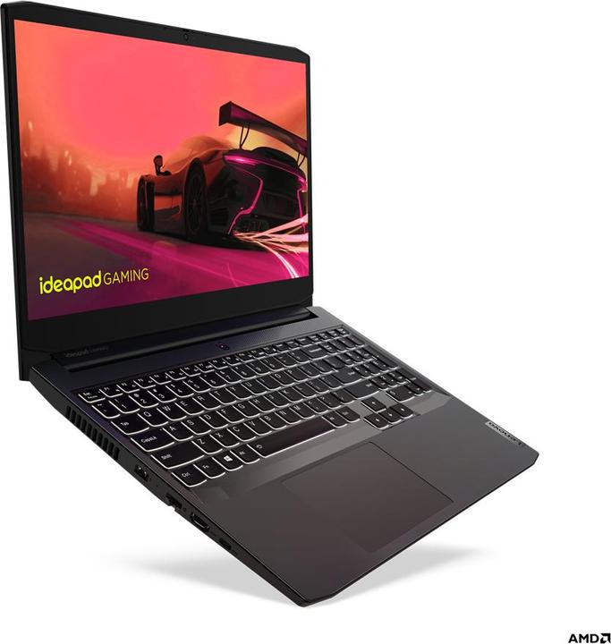Image du produit Lenovo IdeaPad Gaming 3 15ACH6 (15.60", AMD Ryzen 5 5500H, 16 Go, 512 Go, ING. Int.)