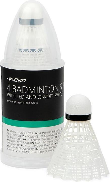 Produktbild Avento BADMINTON SHUTTLES (4) - LED