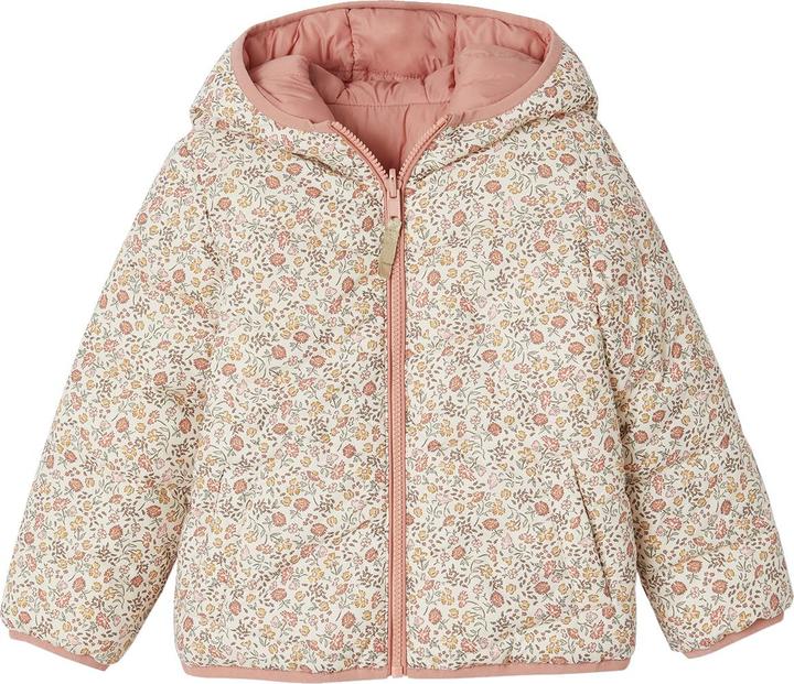 Actual product image Vertbaudet Lightweight girls' reversible quilted jacket with recycled polyester (158)