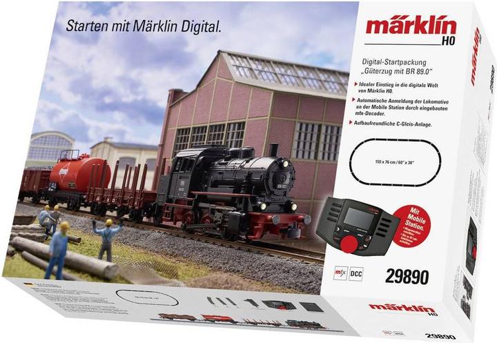 Märklin Digital Starter Pack Freight Train with BR 89.0 (Track IV)