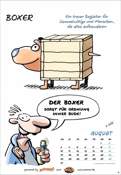 Produktbild Werner Kalender 2026 (Harter Einband, Deutsch)