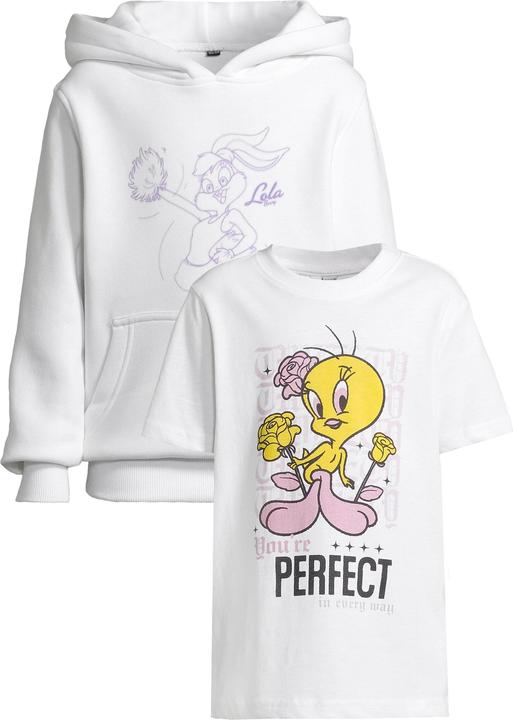 Mister Tee MisterTee T-Shirt & Hoody 2 Pack - Tweety & Lola Bunny - 182035 (110)