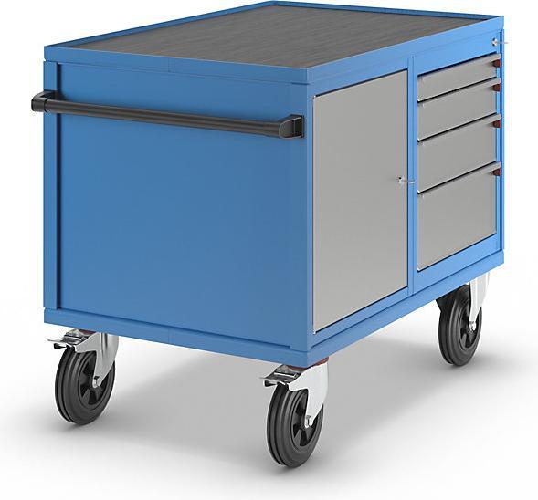 Produktbild eurokraft pro Montagewagen, Tragfähigkeit 500 kg (500 kg)