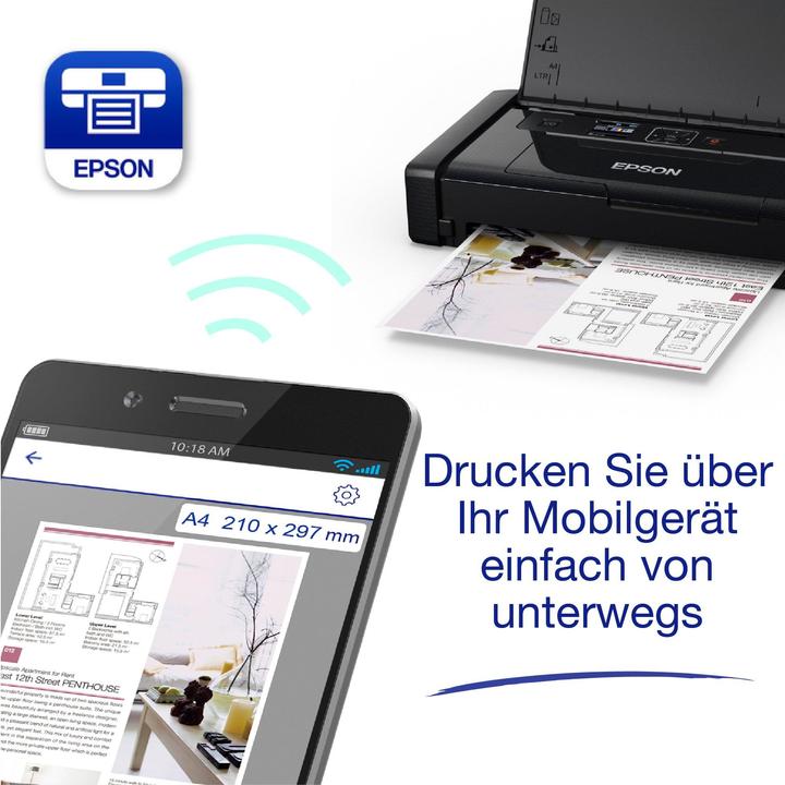 Image du produit Epson WF-110W Main d'oeuvre (Encre, Couleur)