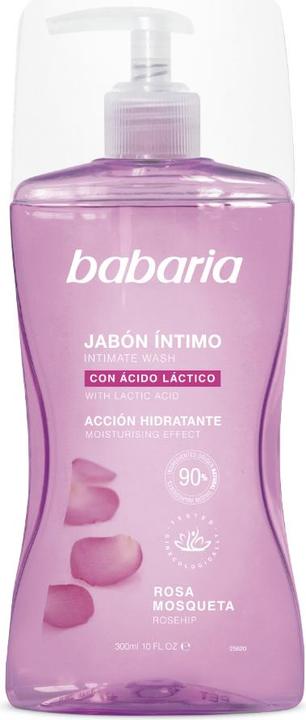 Immagine prodotto Babaria ROSA MOSQUETA Sapone intimo 300 ml (300 ml, Lozione per il lavaggio intimo)