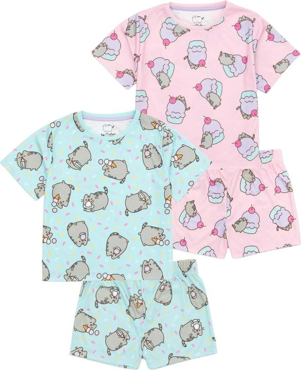 Produktbild Pusheen Schlafanzug mit Shorts Mädchen (2erPack) (158, 164)