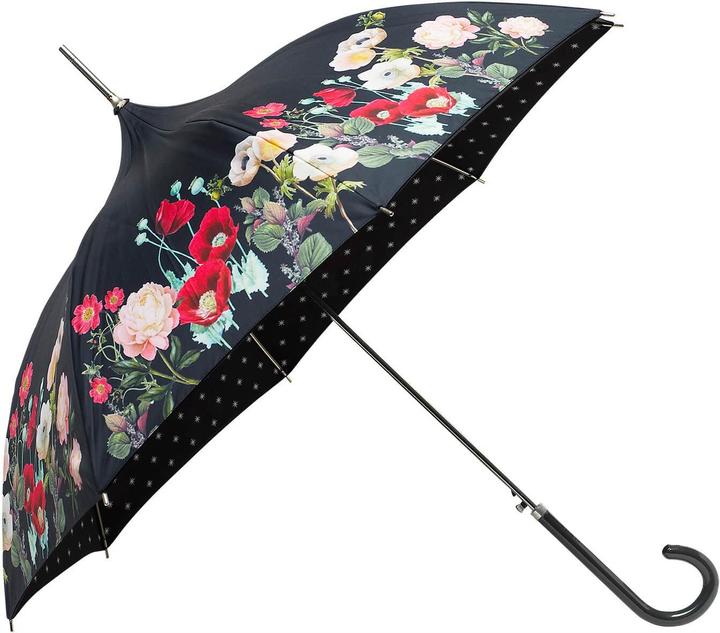 Molly Marais Blumen Schwarz 90