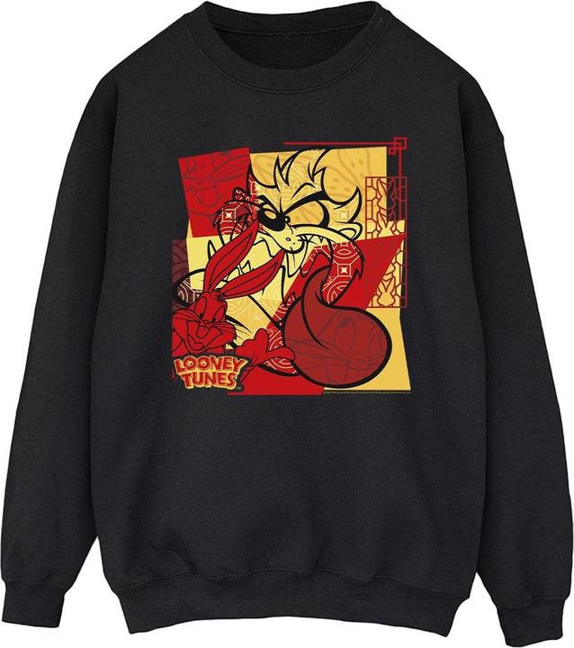 Produktbild Looney Tunes Taz Bugs Rabbit New Year Sweatshirt (4XL)