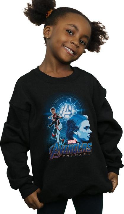 Produktbild Mädchen Avengers Endgame Black Widow Team Anzug Sweatshirt (128)