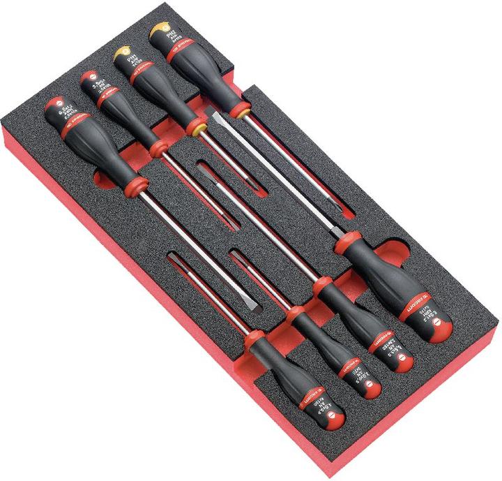 Facom Module screwdriver set MODM.AT1 (Phillipps cross recess (PH), Slotted screws)