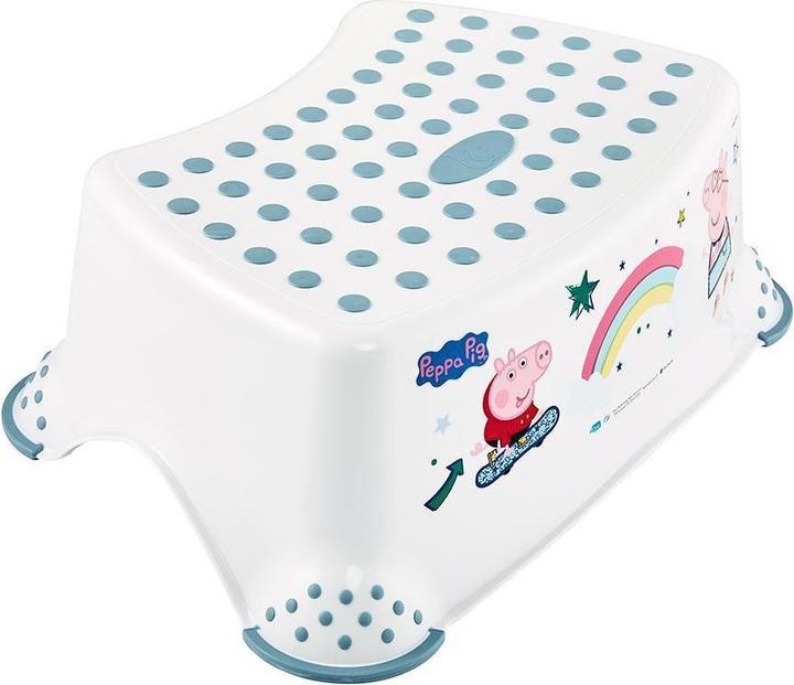 Actual product image keeeper kids step stool tomek "Peppa Pig", nordic-white