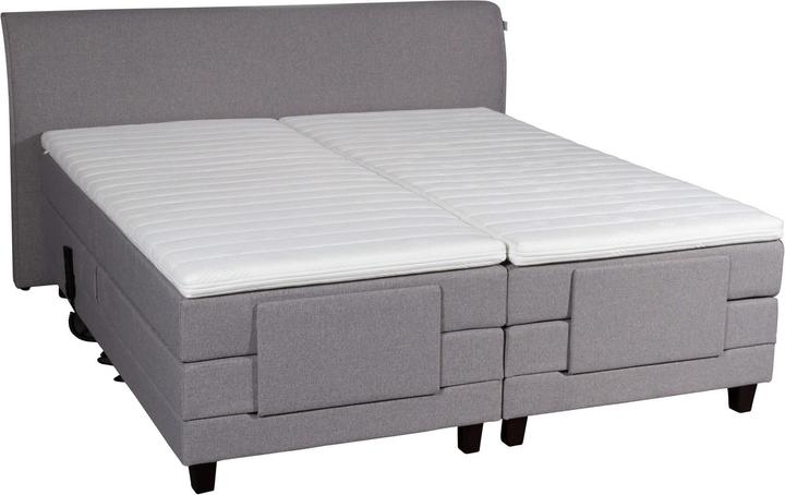 Produktbild Schubiger Boxspringbett Eneas Anthrazit (180 x 200 cm)
