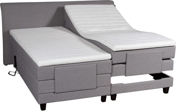 Produktbild Schubiger Boxspringbett Eneas Anthrazit (180 x 200 cm)
