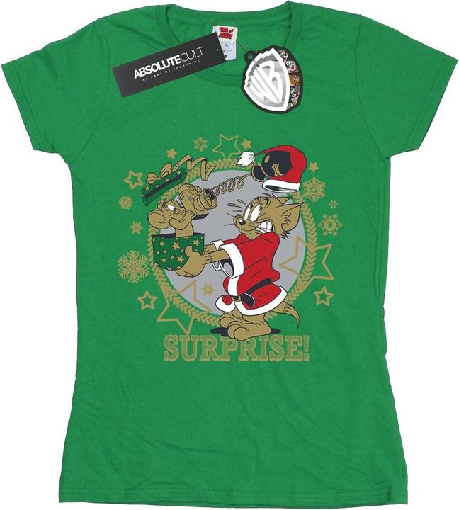 Tom & Jerry Christmas Surprise TShirt (XL)