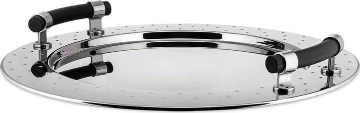 Produktbild Alessi Serviertablett silberfarben