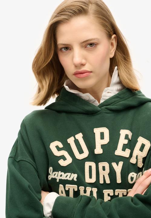 Image du produit Superdry Sweat à capuche oversize à motif appliqué Athletic Essentials